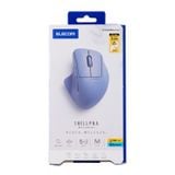  Chuột không dây Bluetooth công thái học Elecom M-SH30MBSK | Blue Led, Pin Li-ion, 1 lần sạc 7 tháng sử dụng, 2.4Hz 