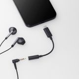  Cổng chuyển đổi Audio Elecom MPA-C35D | Type-C to Jack 3.5mm, Hỗ trợ DAC 