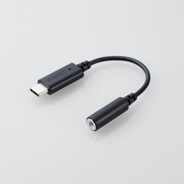  Cổng chuyển đổi Audio Elecom MPA-C35D | Type-C to Jack 3.5mm, Hỗ trợ DAC 