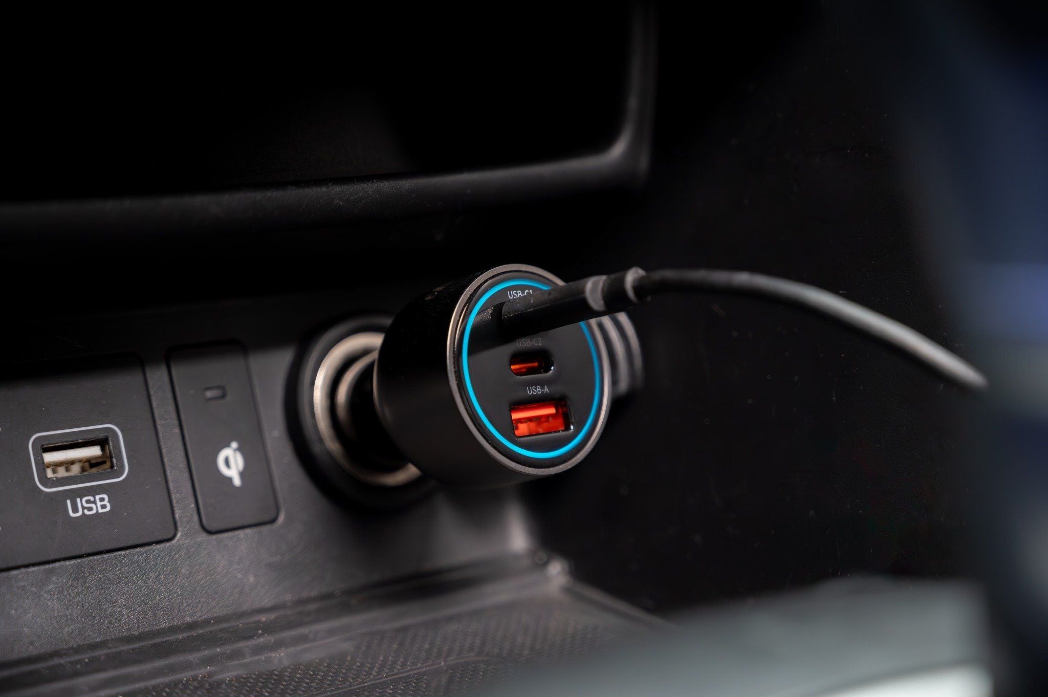  [New] Đầu sạc điện thoại nhanh dùng trên ô tô Philips DLP5529C - Hỗ trợ sạc nhanh PD65W 