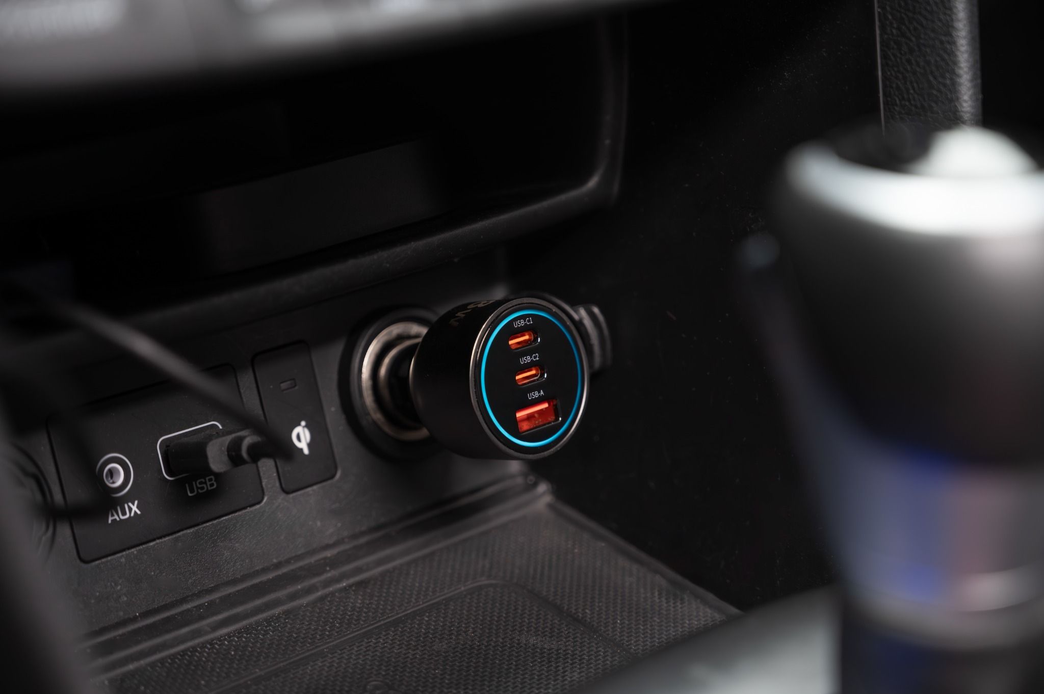  [New] Đầu sạc điện thoại nhanh dùng trên ô tô Philips DLP5529C - Hỗ trợ sạc nhanh PD65W 