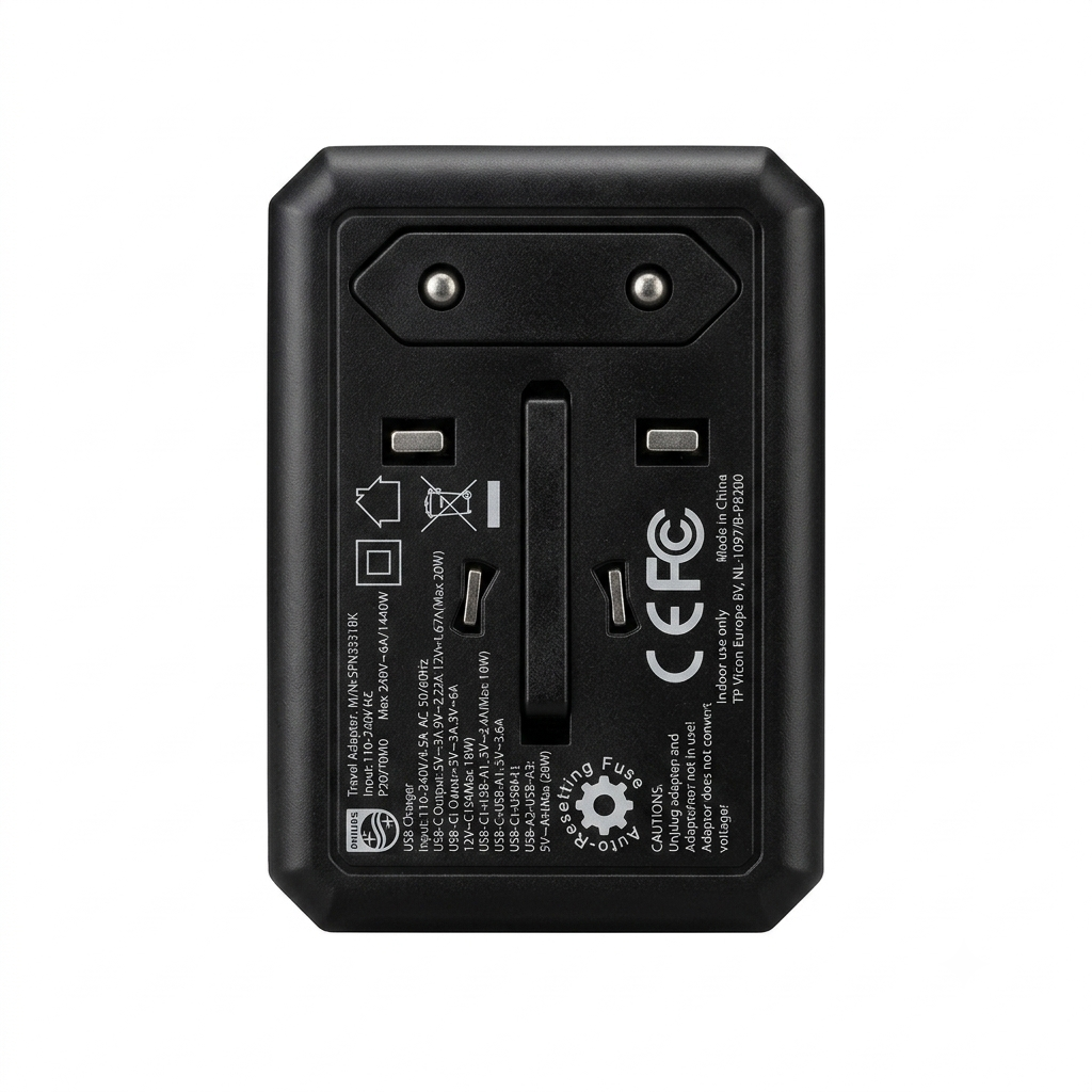  Ổ cắm điện du lịch Philips SPN3351 