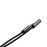  Cáp âm thanh Philips SWA4231 - 3.5mm male sang 3.5mm female | Dài 1.2M, Đầu kim loại, PVC 
