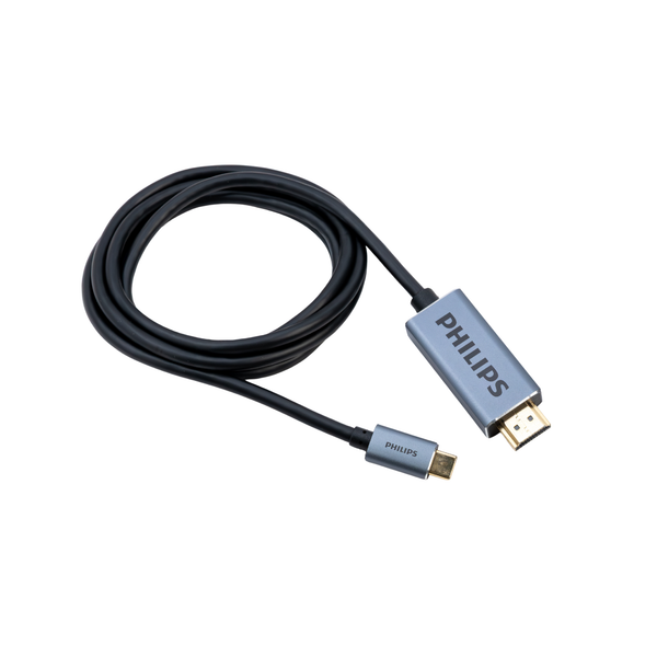  Cáp HDMI Philips SWV5010 - Type-C to HDMI | Hỗ trợ 4K 60Hz, 1.5m 