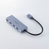 Hub chuyển đổi Elecom U3HC-H040NV | 4 USB-A, USB 3.2 (Gen 1), 15cm 