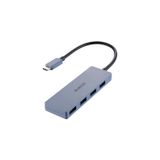  Hub chuyển đổi Elecom U3HC-H040NV | 4 USB-A, USB 3.2 (Gen 1), 15cm 