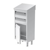  Kệ đứng viết 2 ngăn kéo và 1 cửa bản lề 