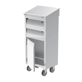  Kệ đứng viết di động 2 ngăn kéo và 1 cửa bản lề 