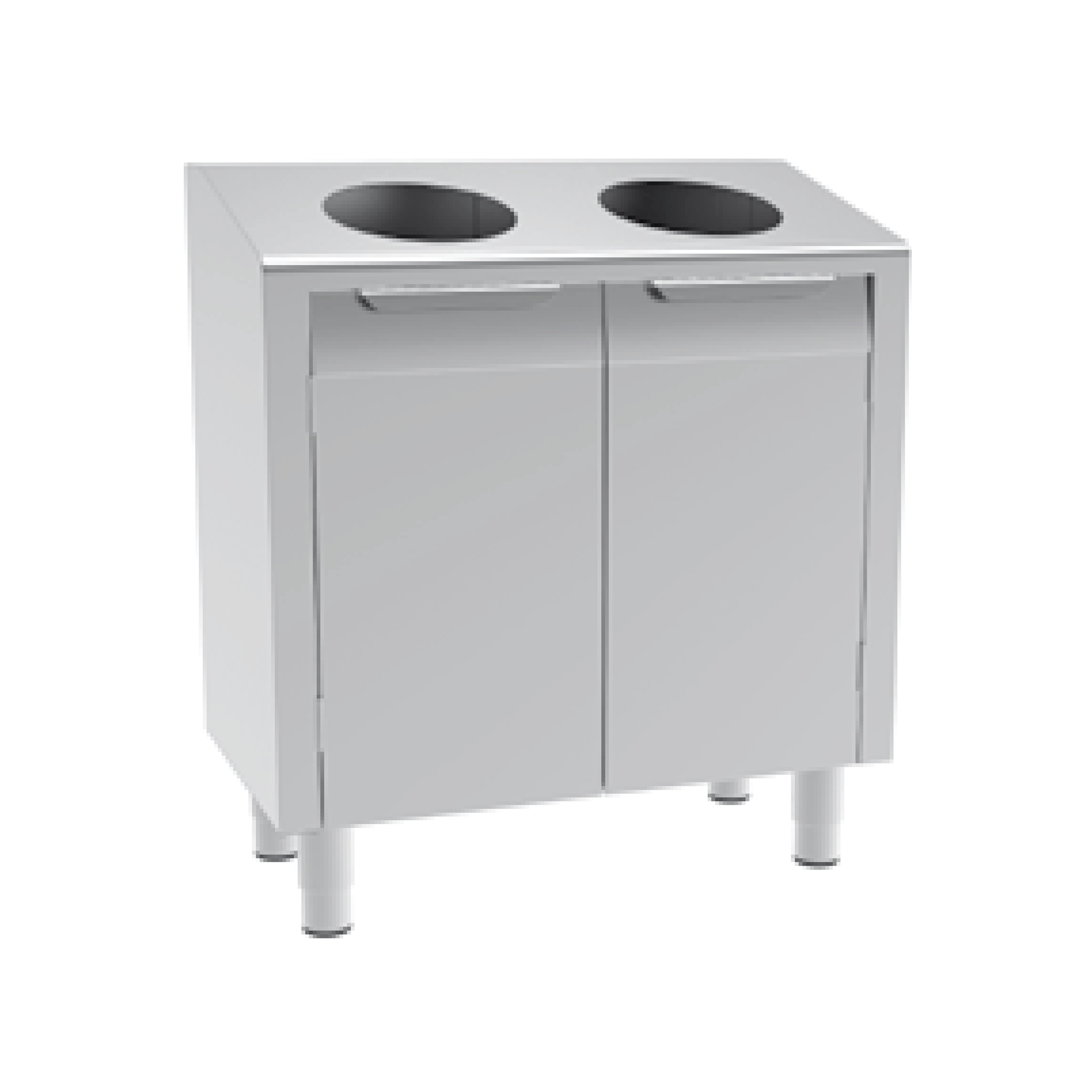  Thùng đựng đồ qua sử dụng 2 ngăn 