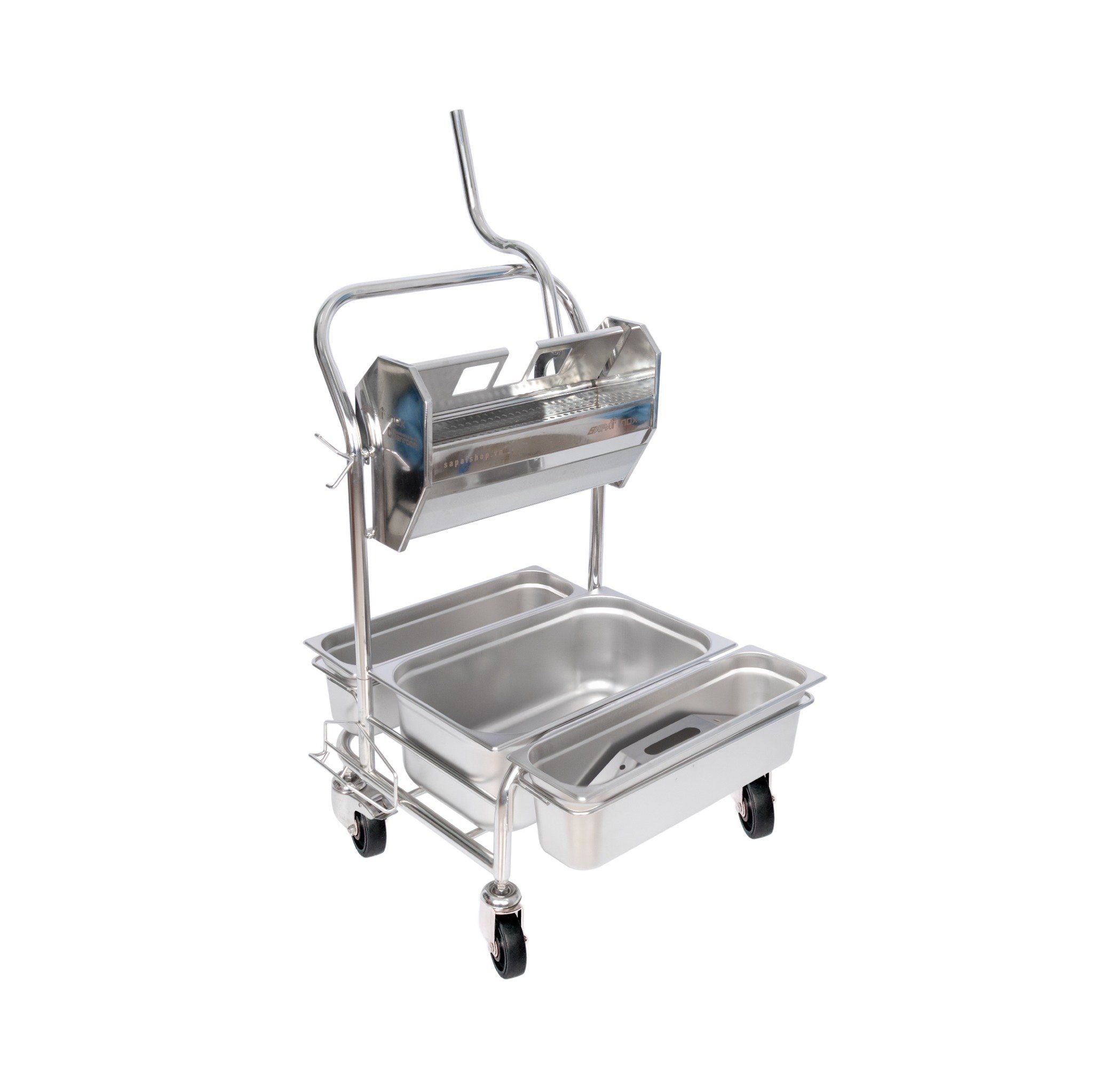  Xe đẩy vệ sinh phòng sạch (dùng cơ cấu vắt) 