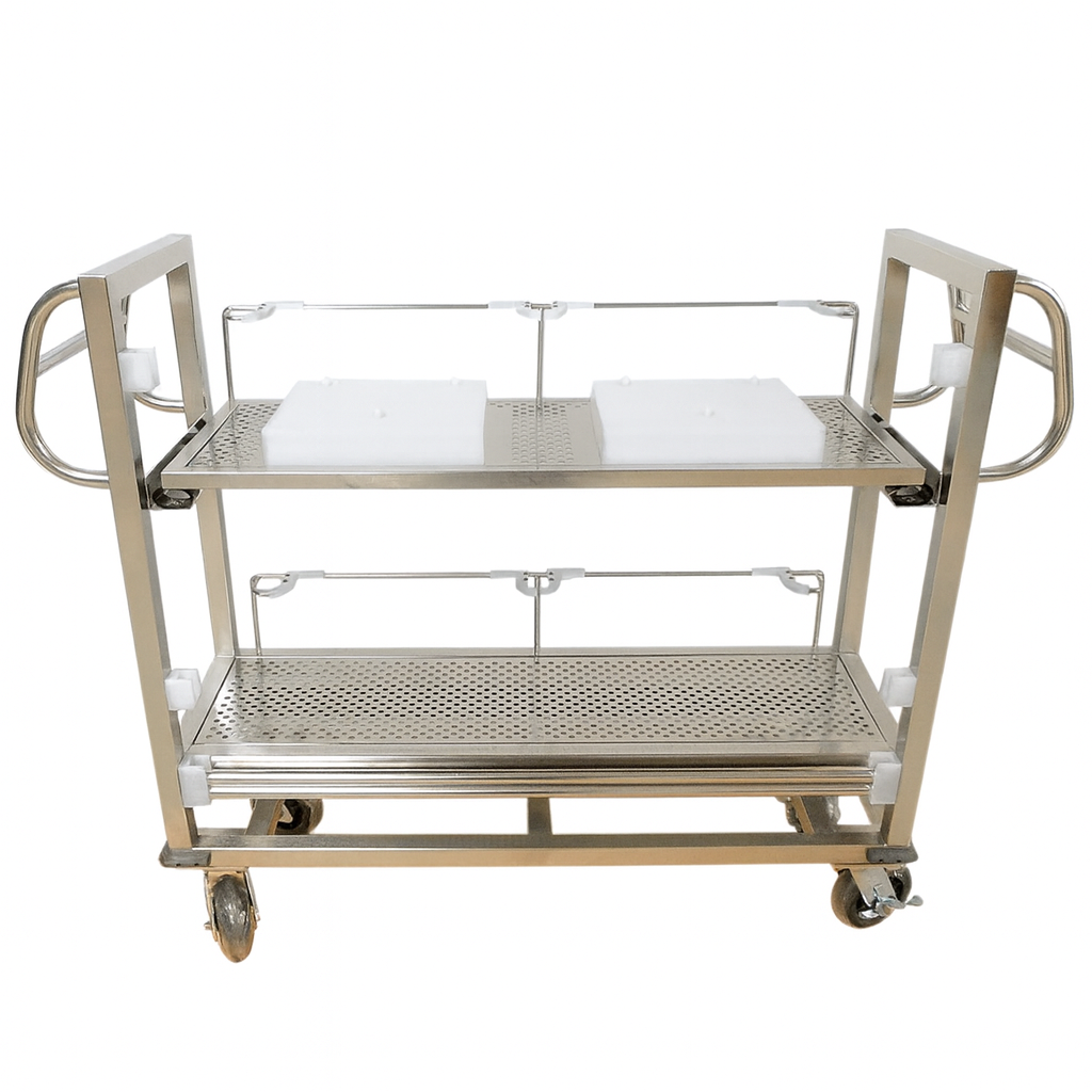  Xe đẩy giá đựng Wafer (6 khay 8 inch) 