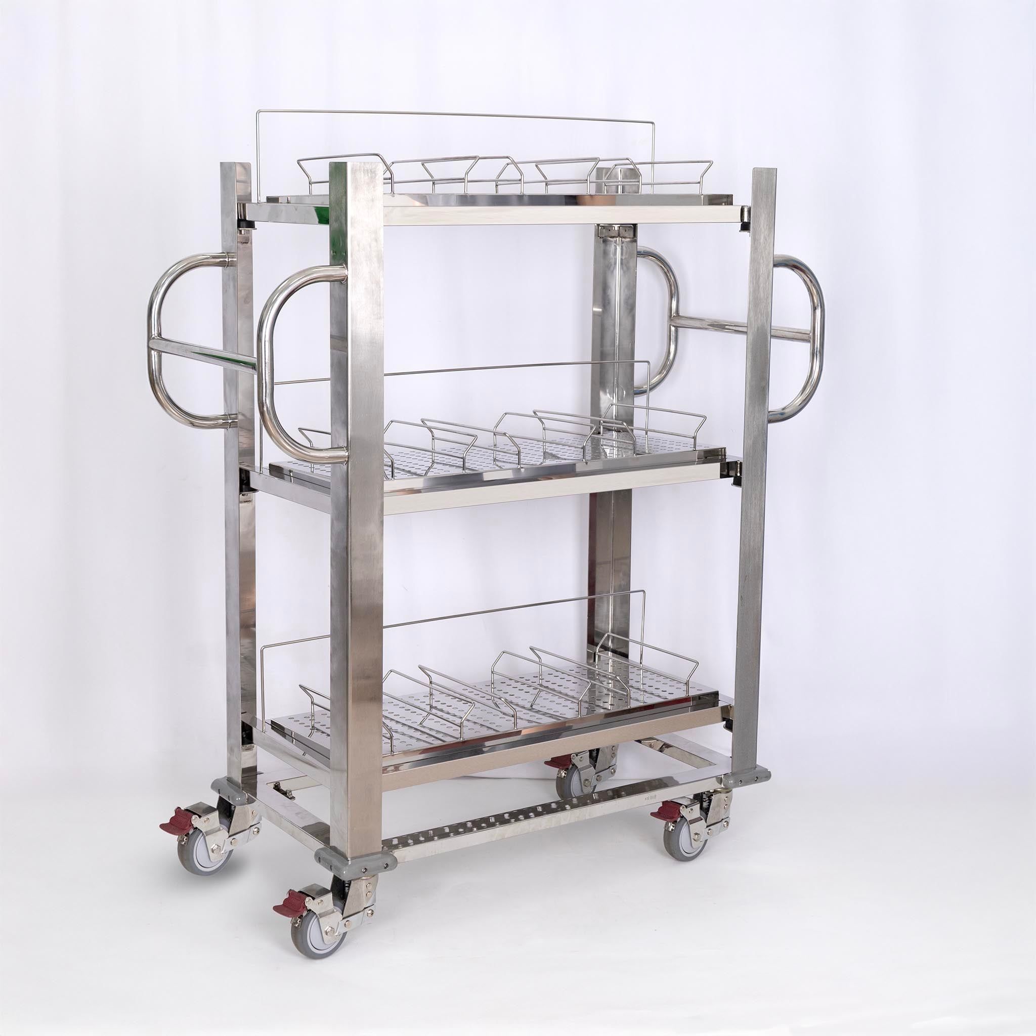  Xe đẩy giá đựng Wafer (9 khay 8 inch) 