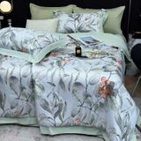  Bộ Chăn Ga Gối Tencel 40s Họa Tiết Hoa 