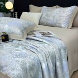  Bộ Chăn Ga Gối Tencel 40s Họa Tiết Hoa 