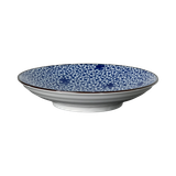  Đĩa Sứ Sâu Lòng Họa Tiết Hoa Xanh Nhật Bản 