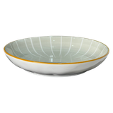  Bát Đĩa Sứ Họa Tiết Sọc Xanh Cốm 