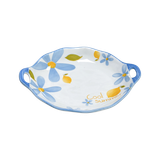  Bát Đĩa Sứ Họa Tiết Hoa Mùa hè 