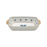  Bát Đĩa Sứ Họa Tiết Cỏ Bốn Lá 