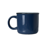  Cốc Sứ Có Quai Màu Trơn Miệng Viền Đen 