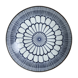  Đĩa Sứ Sâu Lòng Họa Tiết Hoa Xanh Nhật Bản 