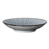  Đĩa Sứ Sâu Lòng Họa Tiết Hoa Xanh Nhật Bản 