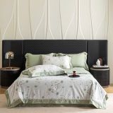  Bộ Chăn Ga Gối Tencel 40s Họa Tiết Hoa 