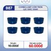  B87 - Combo 6 bát cơm trơn lục giác Xanh 