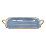  Bát Đĩa Sứ Họa Tiết Sọc Xanh Dương 