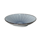  Đĩa Sứ Sâu Lòng Họa Tiết Hoa Xanh Nhật Bản 