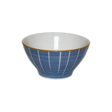  Bát Đĩa Sứ Họa Tiết Sọc Xanh Dương 