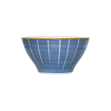  Bát Đĩa Sứ Họa Tiết Sọc Xanh Dương 