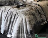  S03 - Bộ Chăn Ga Gối Lụa Tencel 80s Họa Tiết Hoa 