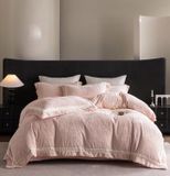  S10 - Bộ Chăn Ga Gối Nỉ Nhung Ga Chần Cao Cấp 