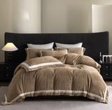  S10 - Bộ Chăn Ga Gối Nỉ Nhung Ga Chần Cao Cấp 