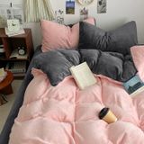  S11 - Bộ Chăn Ga Gối Nỉ Nhung Tuyết Sữa 2025 