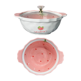  Thố họa tiết có nắp 