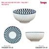  B11 - Combo 10  Bát Cơm Họa Tiết Thổ Cẩm - Họa Tiết 01 - H5.7xD11.3 