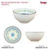  B17 - Combo 10 Bát Cơm Họa Tiết Thổ Cẩm - Họa Tiết 07 - H5.7xD11.3 