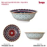  Bát Canh Họa Tiết Thổ Cẩm 