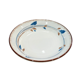  Bát đĩa sứ họa tiết cành hoa 