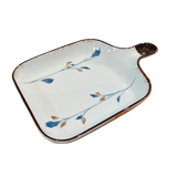  Bát đĩa sứ họa tiết cành hoa 