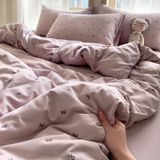  Bộ Chăn Ga Gối Cotton Xô 4 Món 