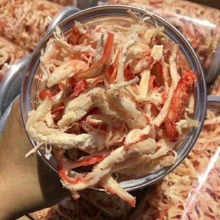 Khô Mực Xé Sợi Hấp Nước Dừa Loại Ngon
