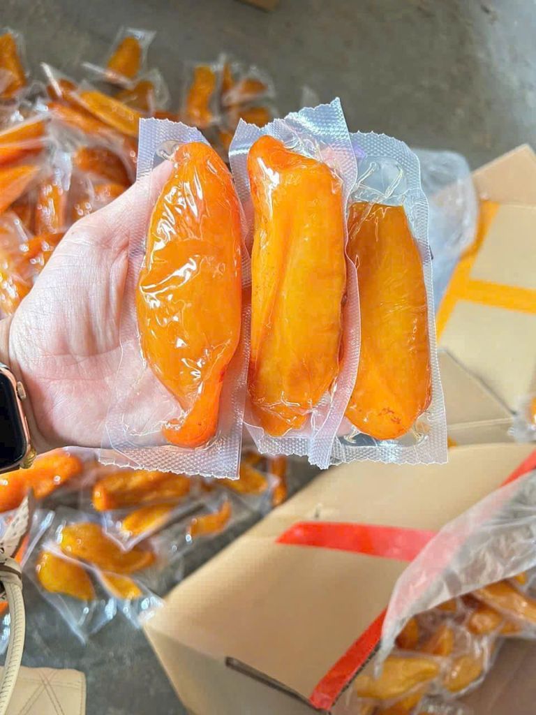 Khoai Lang Mật  Sấy Dẻo Hút Chân Không Tiện Lợi
