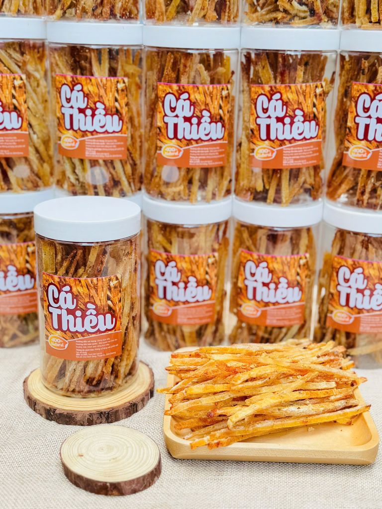 Khô Cá Thiều Que Tẩm Gia Vị Ăn Liền Api Food