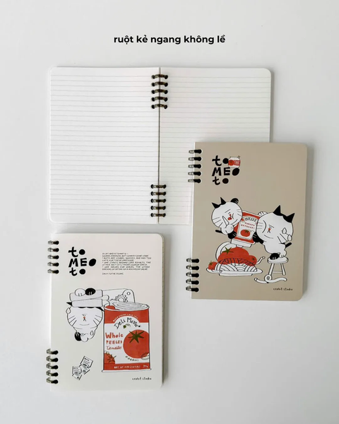  Sổ còng a5 slim binder 100gsm kẻ ngang 