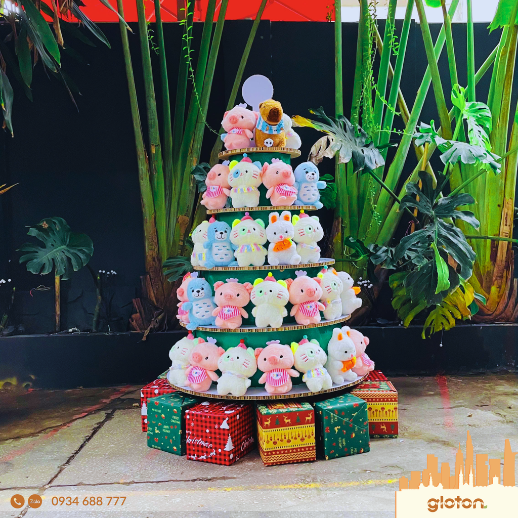 Kệ Trưng Bày Cây Thông Giáng Sinh 1