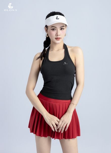 Áo Yếm Gân Thể Thao Nữ Olona Sports Chất Co Giãn Mát Mịn Tập Pickleball Gym Yoga H17