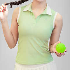 Áo cổ trụ thể thao nữ pickleball C13