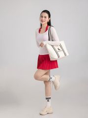 Áo Thun Dài Tay Ôm Dáng Vải Mềm Mát Tập Pilates Yoga H36
